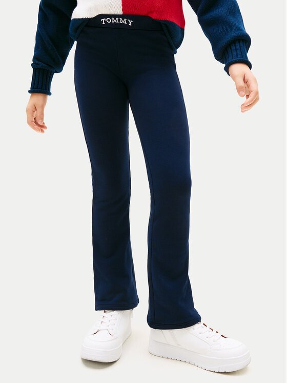 Tommy Hilfiger Colanți Foil KG0KG08980 Slim Fit