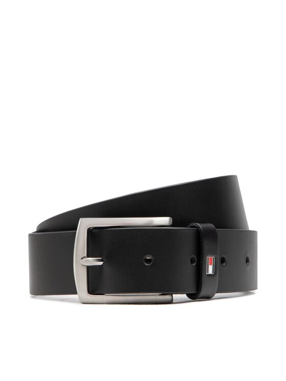 Tommy Hilfiger Curea New Denton 3.5 Belt AM0AM08360 Negru