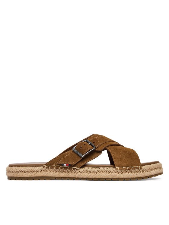 Tommy Hilfiger Espadrile Buckle Flexible Sandals FM0FM05772