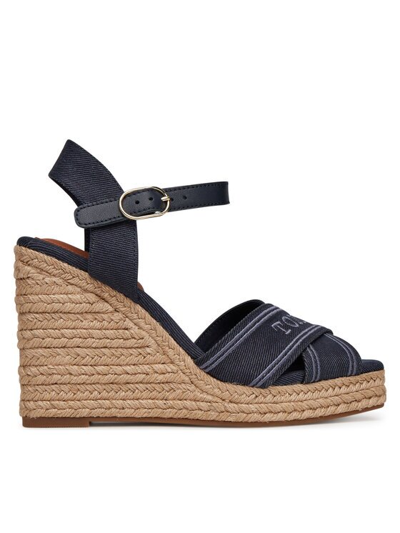 Tommy Hilfiger Espadrile Espad High Wedge FW0FW08668