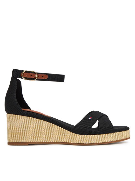 Tommy Hilfiger Espadrile Flag Criss-Cros Mid Wedge Espad FW0FW08481