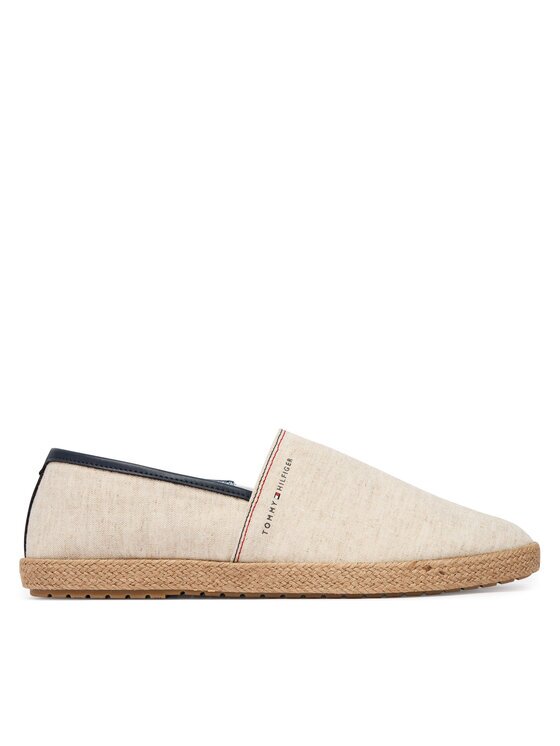 Tommy Hilfiger Espadrile Hilfiger Chambray Espadrille FM0FM05793 Écru