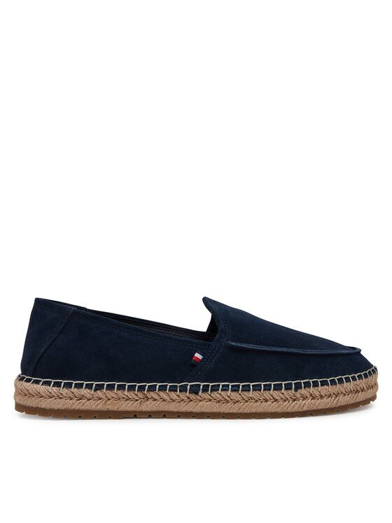 Tommy Hilfiger Espadrile Hilfiger Flex Espa Suede Loafer FM0FM05392