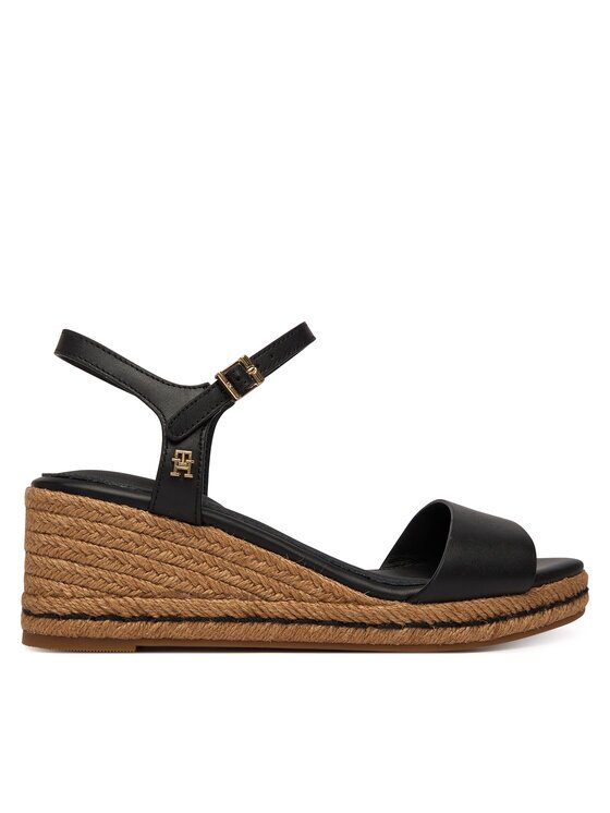 Tommy Hilfiger Espadrile Mid Wedge Espad Leather FW0FW09340
