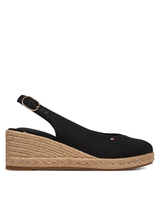 Tommy Hilfiger Espadrile Mid Wedge Espad Slingback FW0FW09228