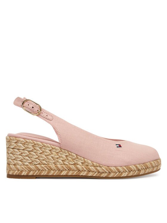Tommy Hilfiger Espadrile Mid Wedge Espad Slingback Speck FW0FW09472