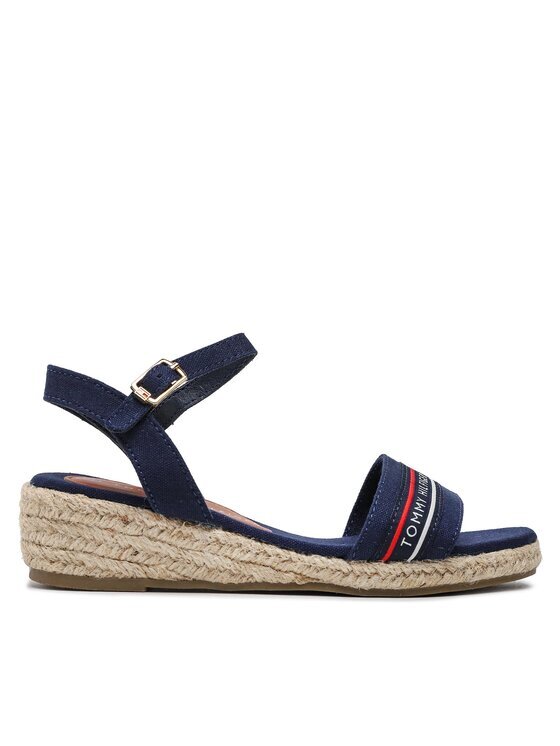 Tommy Hilfiger Espadrile Rope Wedge Sandal T3A7-32777-0048 M