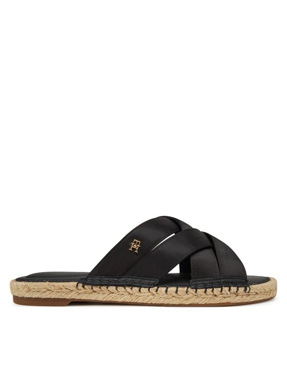 Tommy Hilfiger Espadrile Satin Espadrille Mule FW0FW08502