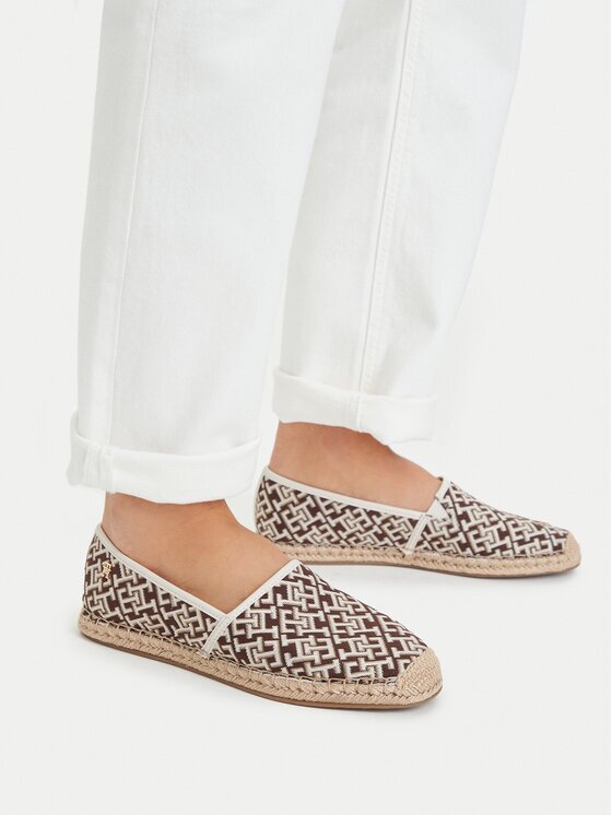 Tommy Hilfiger Espadrile Th Monogram Jacquard FW0FW09501