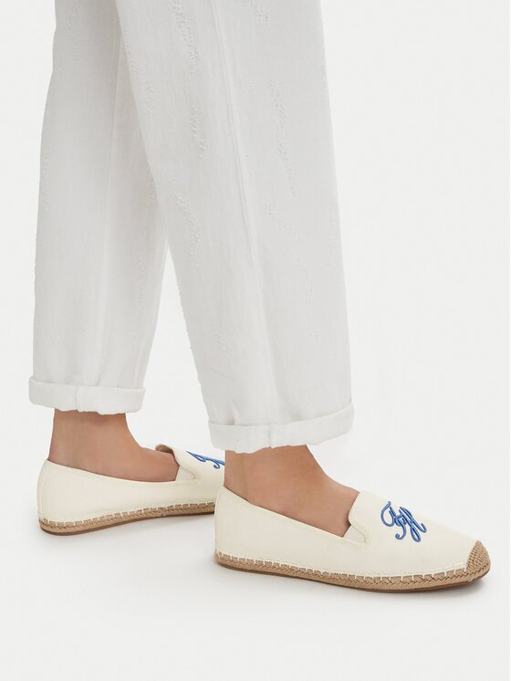 Tommy Hilfiger Espadrile Th Script Summer Espadrille FW0FW09240