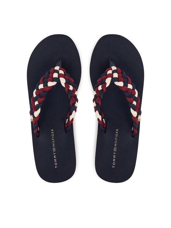 Tommy Hilfiger Flip flop Th Wedge Braided Summer Sandal FW0FW09198