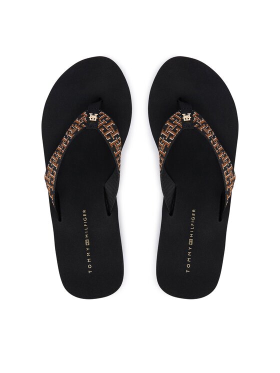 Tommy Hilfiger Flip flop Wedge Summer Sandal Mono FW0FW09698