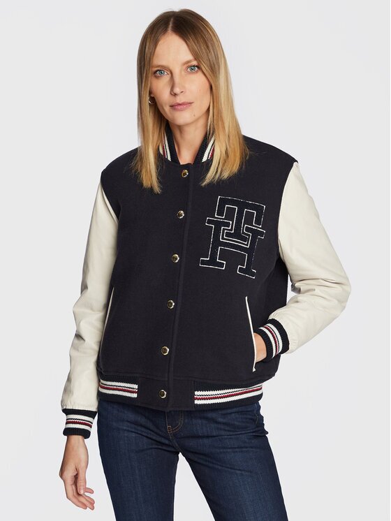 Tommy Hilfiger Geacă bomber Blend WW0WW37308 Regular Fit