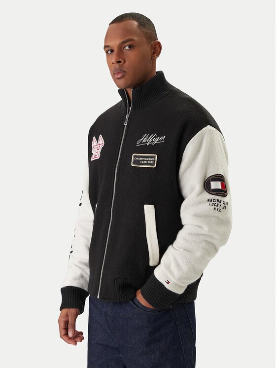 Tommy Hilfiger Geacă bomber MW0MW42581 Regular Fit