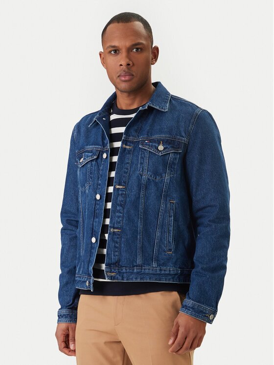 Tommy Hilfiger Geacă de blugi MW0MW42629 Regular Fit