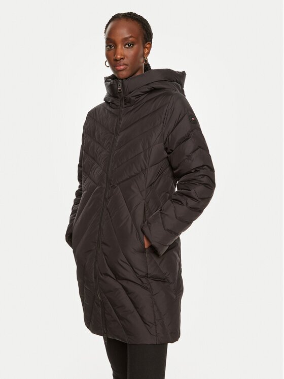 Tommy Hilfiger Geacă din puf Chevron WW0WW42622 Regular Fit