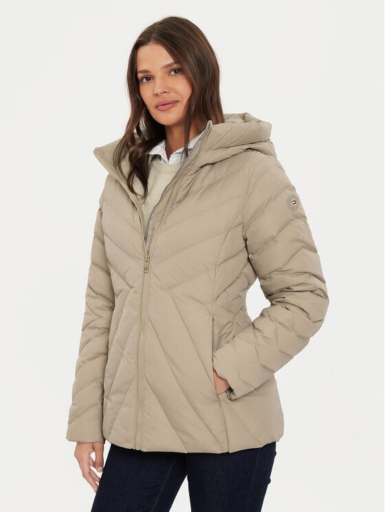 Tommy Hilfiger Geacă din puf Chevron WW0WW42623 Regular Fit
