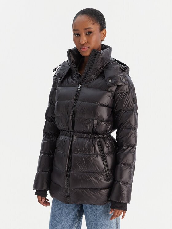 Tommy Hilfiger Geacă din puf Gloss WW0WW47355 Regular Fit