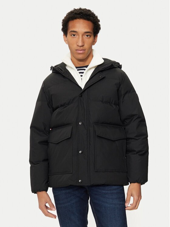 Tommy Hilfiger Geacă din puf MW0MW37484 Regular Fit