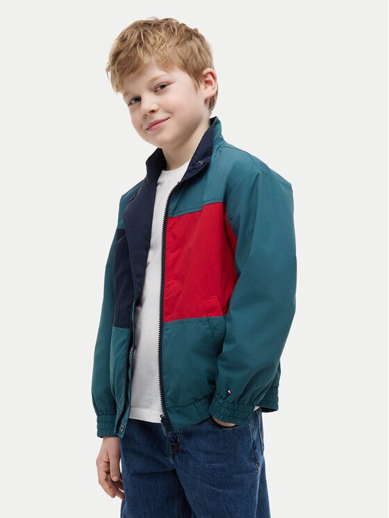 Tommy Hilfiger Geacă Flag KB0KB10457 Regular Fit