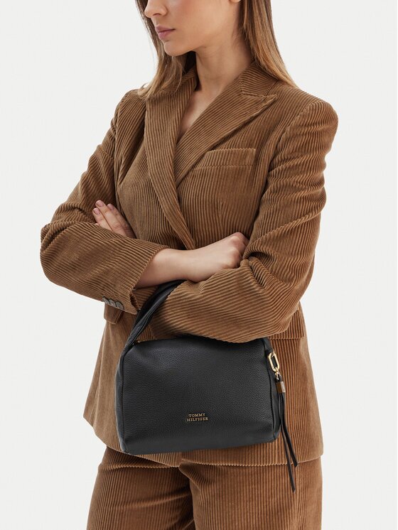 Tommy Hilfiger Geantă City Leather Mini Bag AW0AW18150