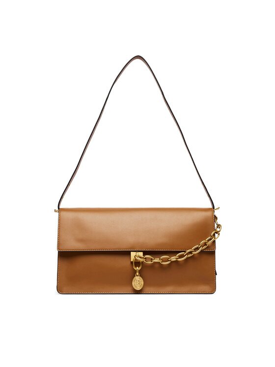 Tommy Hilfiger Geantă Crest Leather Conv Shoulder Bag AW0AW19015