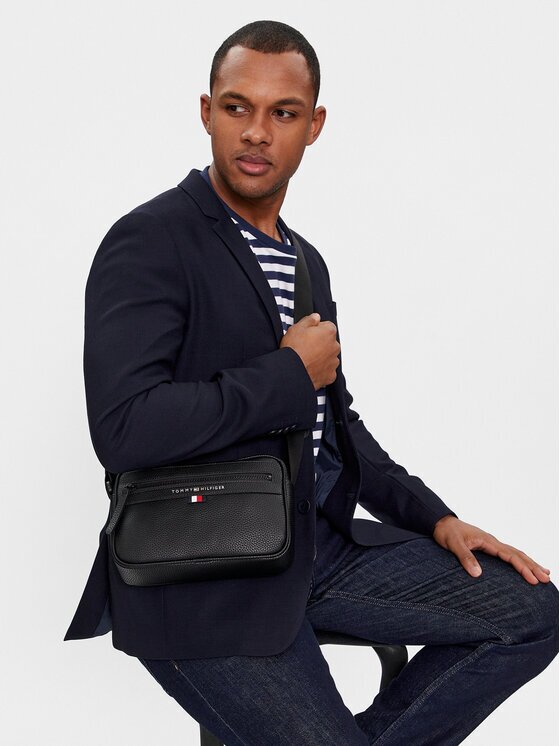 Tommy Hilfiger Geantă crossover Essential Pu Ew Reporter AM0AM12093