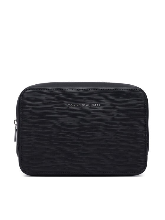 Tommy Hilfiger Geantă pentru cosmetice Th Business Saffiano Washbag AM0AM14803