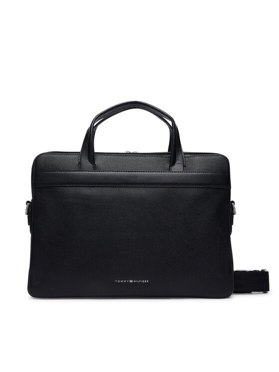 Tommy Hilfiger Geantă pentru laptop Th Business Leather Computer Bag AM0AM14731