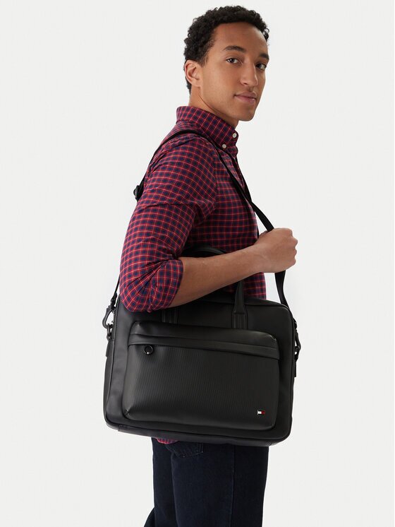 Tommy Hilfiger Geantă pentru laptop Th Flag Computer Bag AM0AM13989