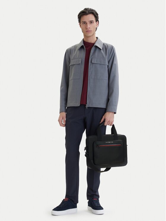 Tommy Hilfiger Geantă pentru laptop Th Foundation Computer Bag AM0AM14158