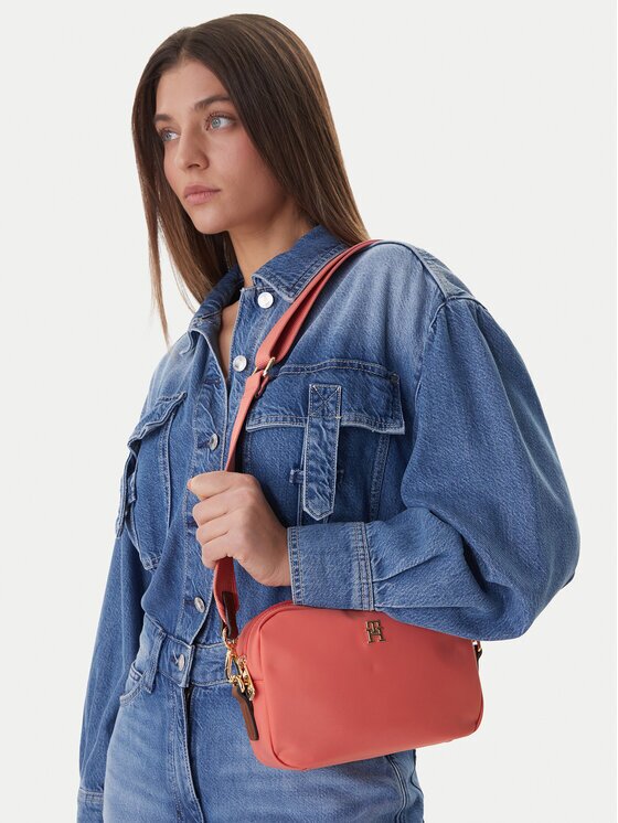 Tommy Hilfiger Geantă Popette Camera Bag AW0AW17704