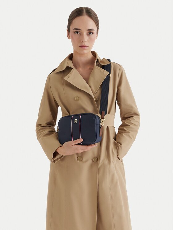 Tommy Hilfiger Geantă Popette Camera Bag Corp AW0AW17710