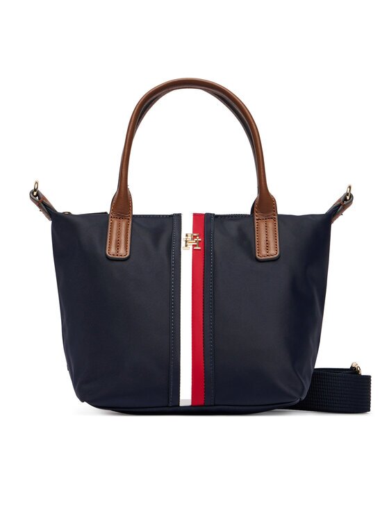 Tommy Hilfiger Geantă Popette Mini Tote Corp AW0AW19025