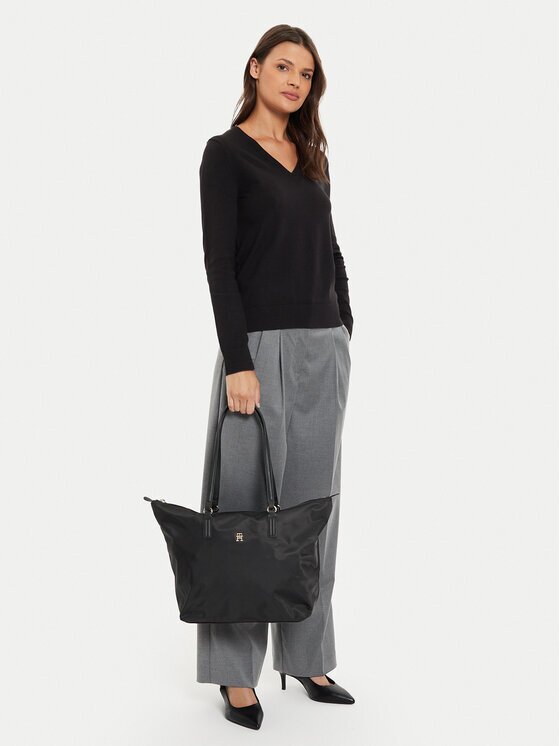 Tommy Hilfiger Geantă Poppy Th Tote AW0AW15639