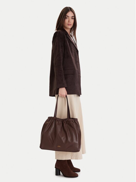Tommy Hilfiger Geantă Soft Leather Tote AW0AW18308