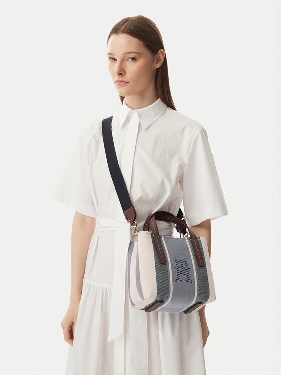 Tommy Hilfiger Geantă Th City Mini Satchel Jacquard AW0AW18732