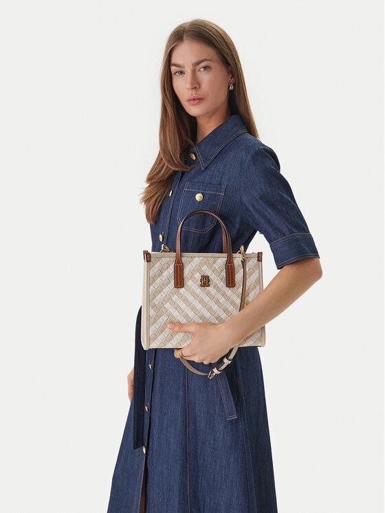 Tommy Hilfiger Geantă Th City Mini Tote AW0AW18393