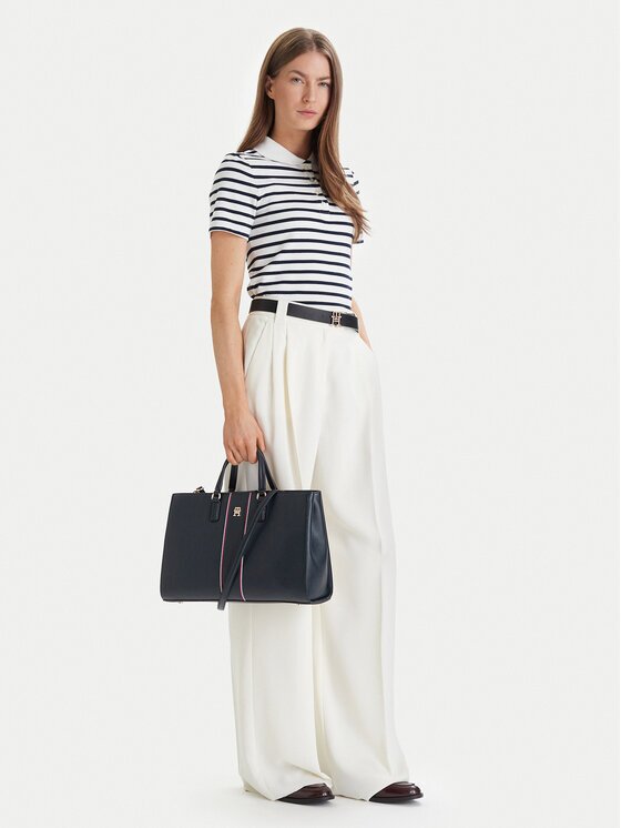 Tommy Hilfiger Geantă Th Daily Satchel Corp AW0AW18644
