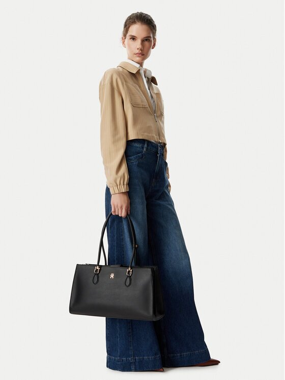 Tommy Hilfiger Geantă Th Grace Satchel AW0AW18750
