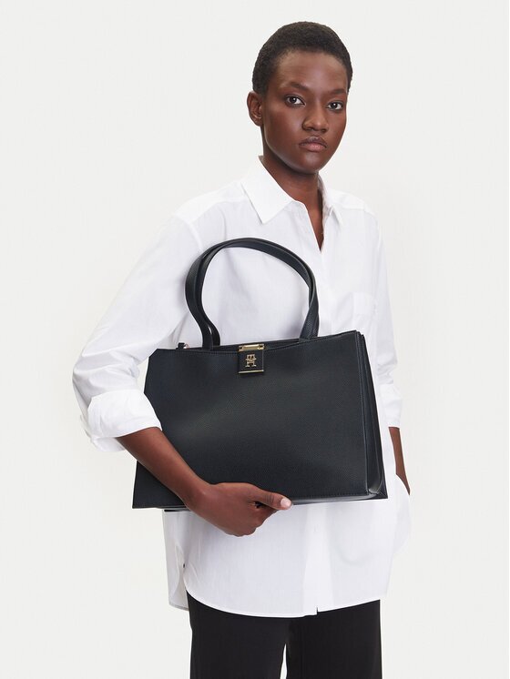 Tommy Hilfiger Geantă Th Her Tote AW0AW17191