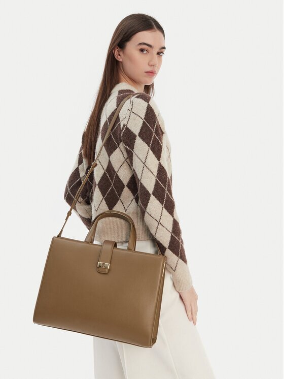 Tommy Hilfiger Geantă Th Heritage Satchel AW0AW18287