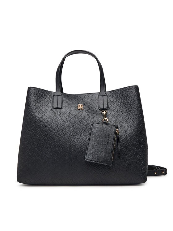Tommy Hilfiger Geantă Th Icon Satchel Mono AW0AW18923