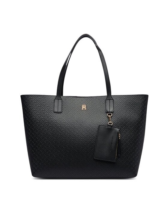 Tommy Hilfiger Geantă Th Icon Tote Mono AW0AW19004
