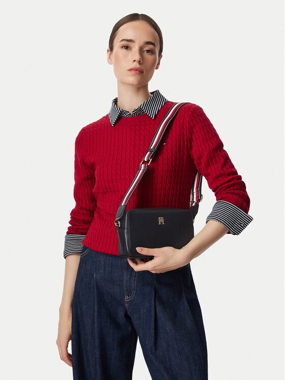 Tommy Hilfiger Geantă Th Joy Camera Bag Corp AW0AW19315