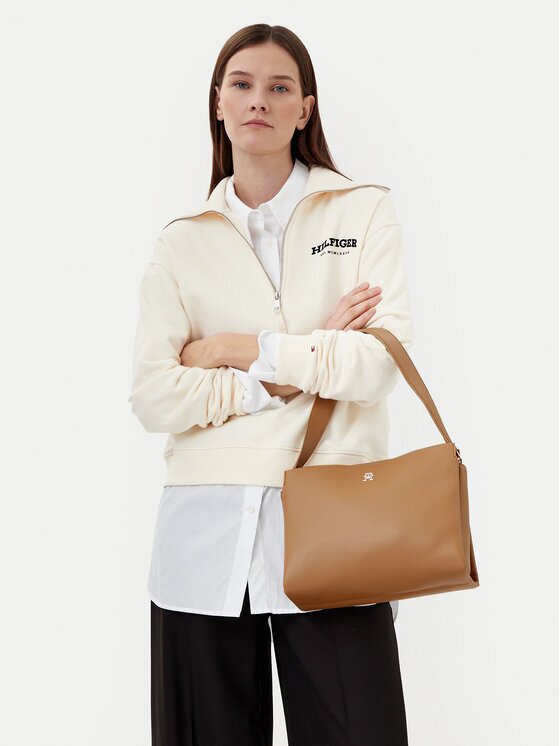Tommy Hilfiger Geantă Th Legacy Med Satchel AW0AW17173