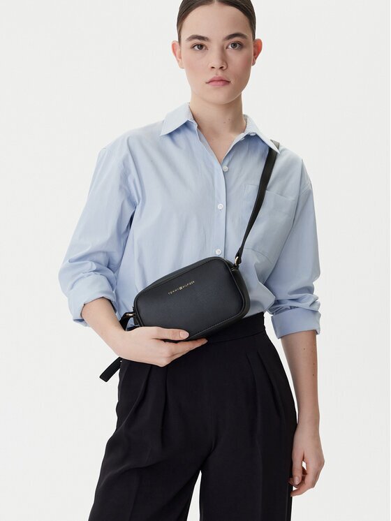 Tommy Hilfiger Geantă Th Logo Camera Bag AW0AW18115