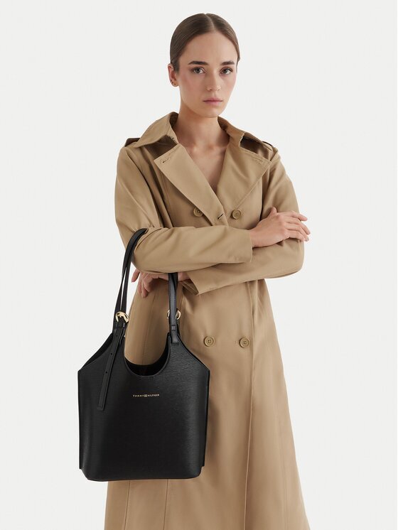 Tommy Hilfiger Geantă Th Modern Mini Tote AW0AW18617