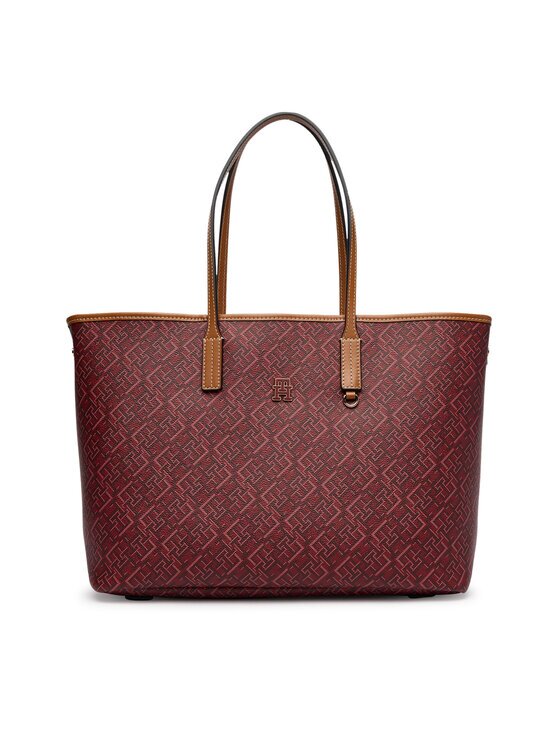 Tommy Hilfiger Geantă Th Monoplay Tote Le AW0AW17416