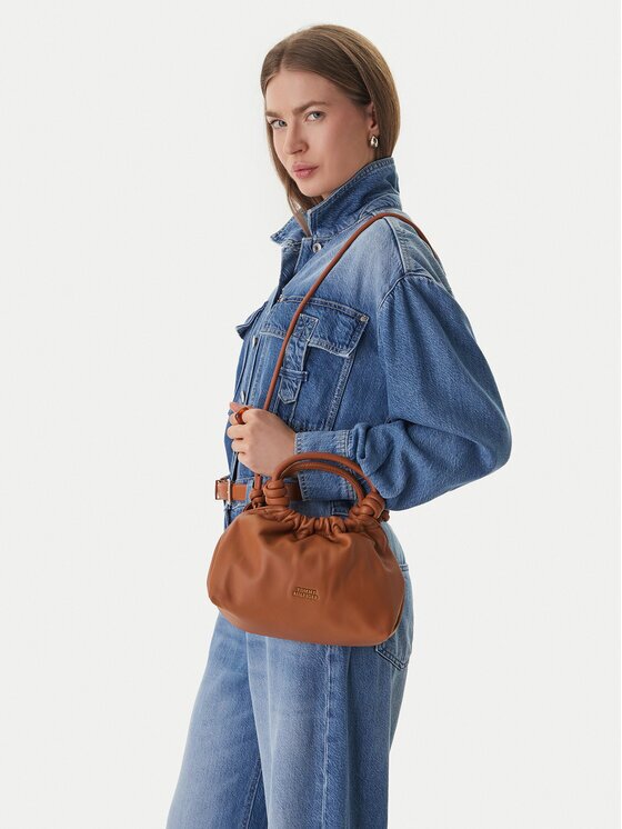 Tommy Hilfiger Geantă Th Soft Leather Med Crossover AW0AW18369